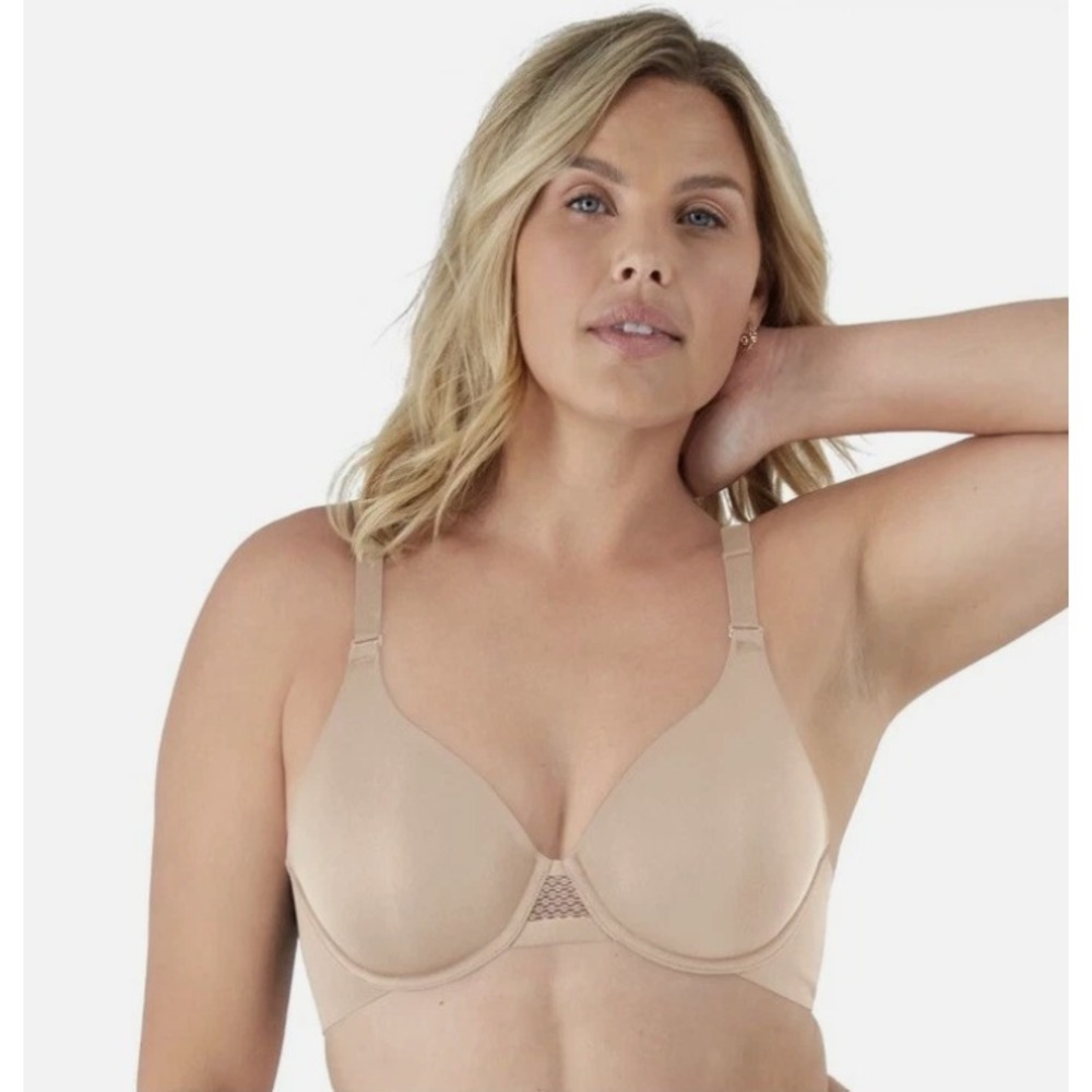 Bali Bra Womens Ultimate Smoothing Lightweight T-Shirt Underwire DF4481